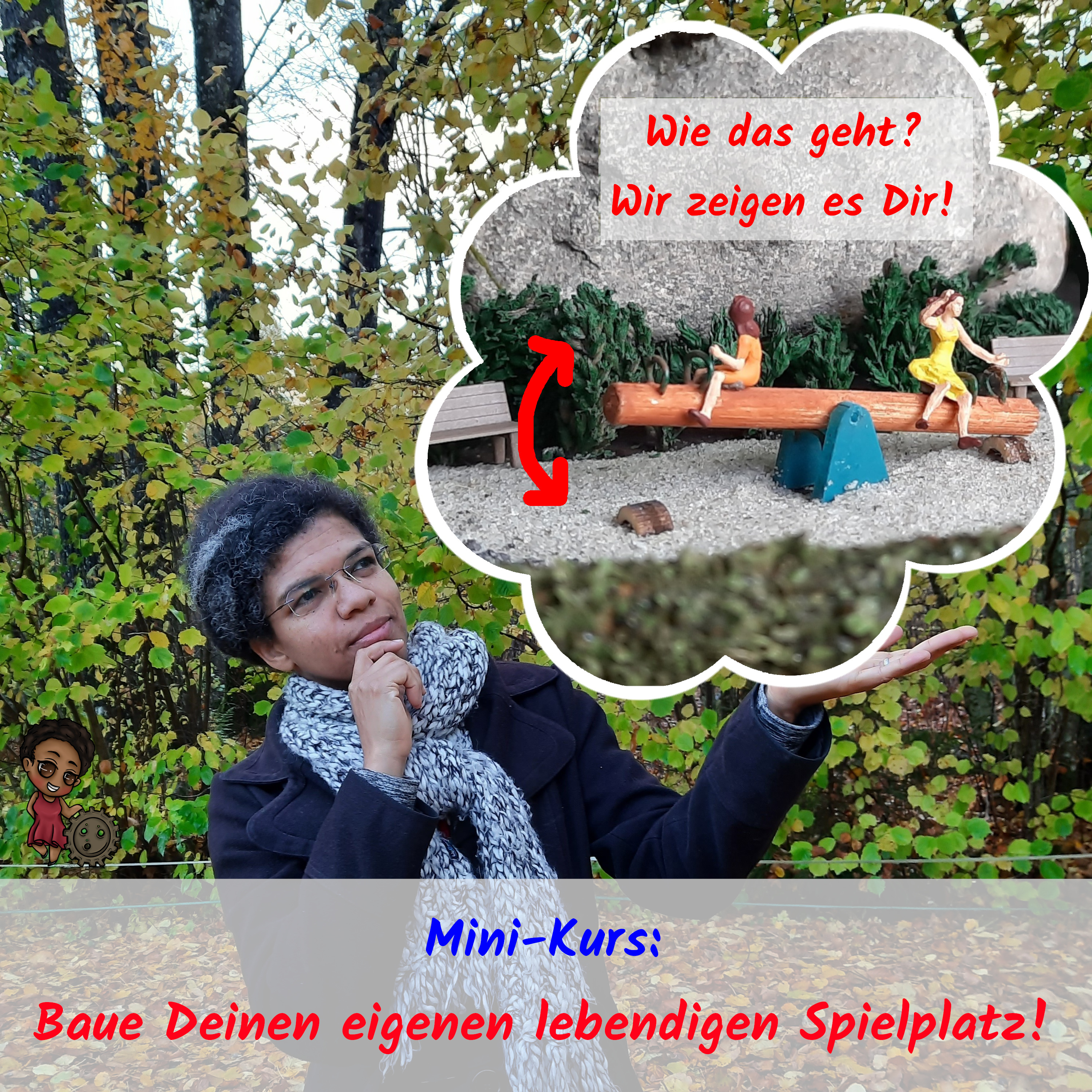 Angela Polyzoides mit der Wippe - MiniKurs-Cover